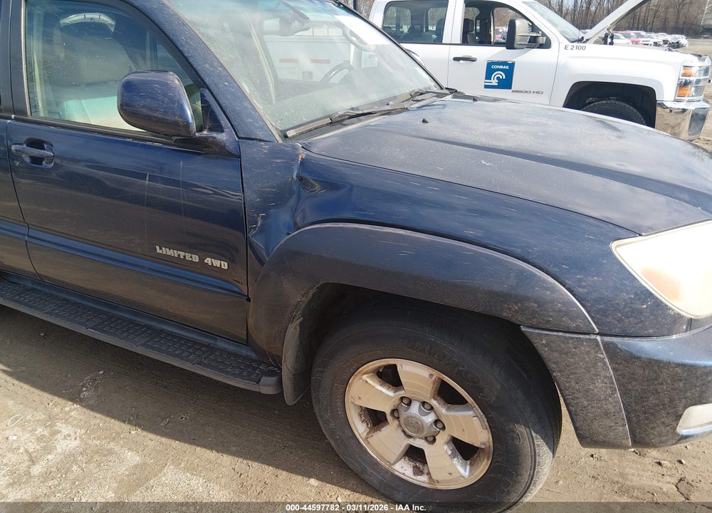 2005 TOYOTA 4RUNNER LIMITED V8 VIN: JTEBT17RX58024868