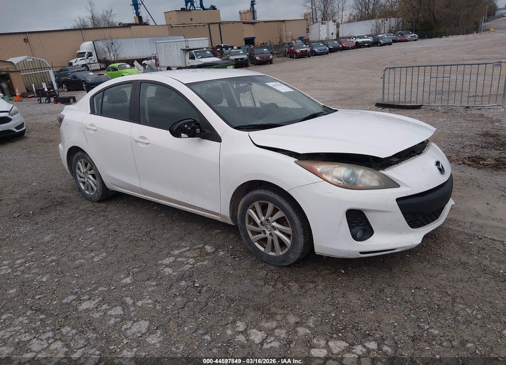 2012 MAZDA 3 I TOURING VIN: JM1BL1V76C1684899