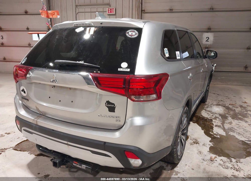 2019 MITSUBISHI OUTLANDER SE VIN: JA4AZ3A39KZ047895