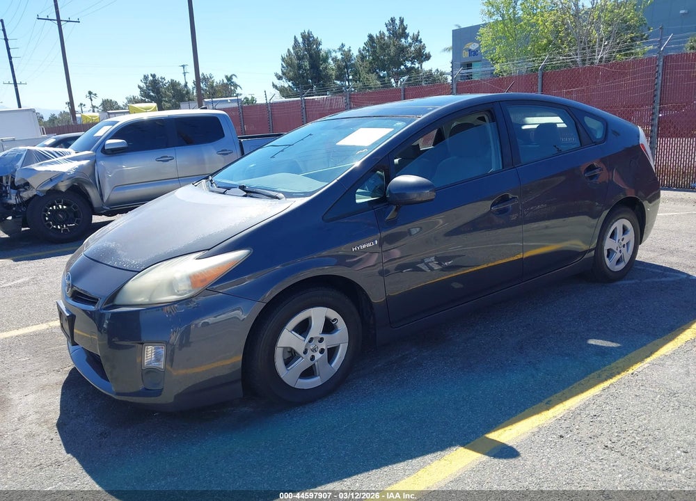 2011 TOYOTA PRIUS THREE VIN: JTDKN3DU8B1360848