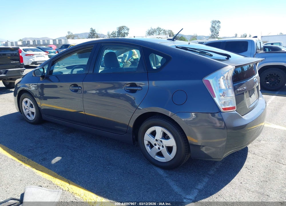 2011 TOYOTA PRIUS THREE VIN: JTDKN3DU8B1360848