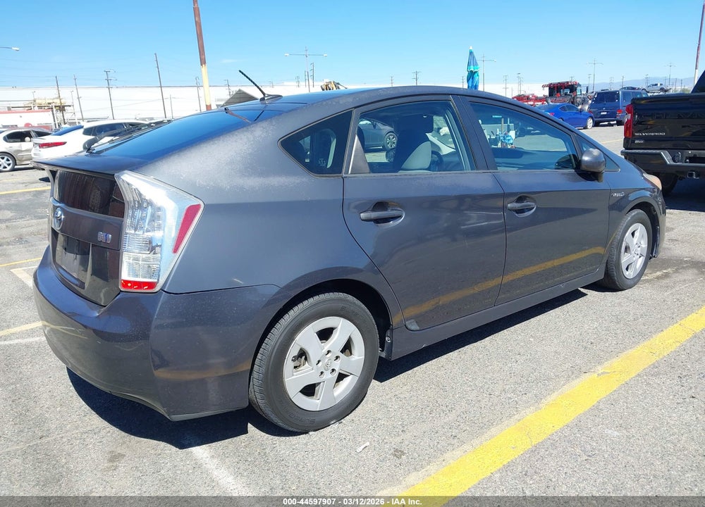 2011 TOYOTA PRIUS THREE VIN: JTDKN3DU8B1360848