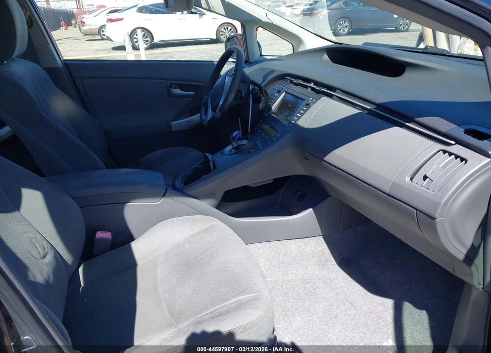 2011 TOYOTA PRIUS THREE VIN: JTDKN3DU8B1360848