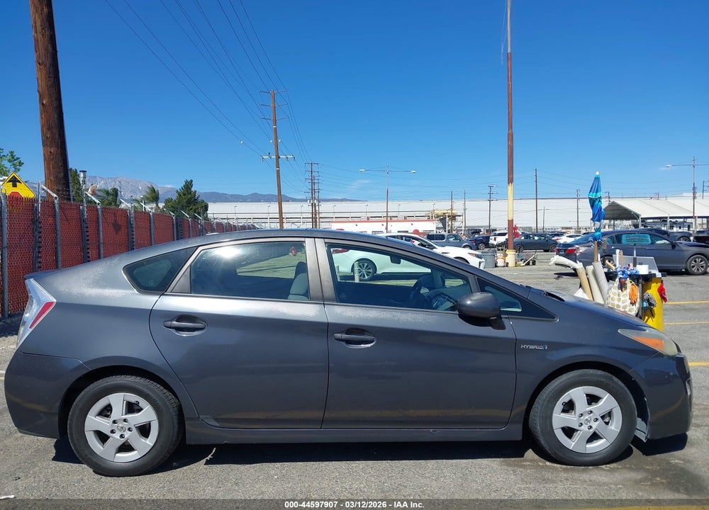 2011 TOYOTA PRIUS THREE VIN: JTDKN3DU8B1360848