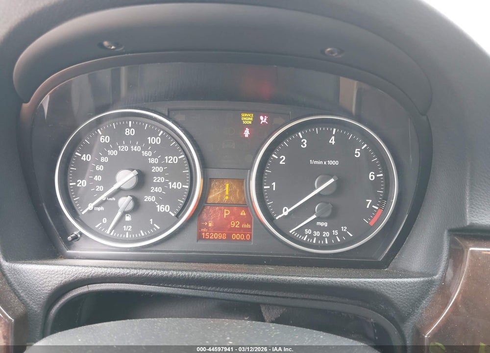 2011 BMW 328I VIN: WBAPH7C55BE850278