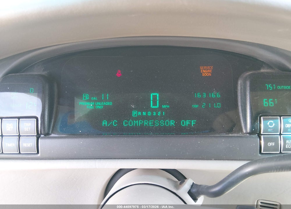 1997 CADILLAC DEVILLE STANDARD VIN: 1G6KD54Y5VU292015