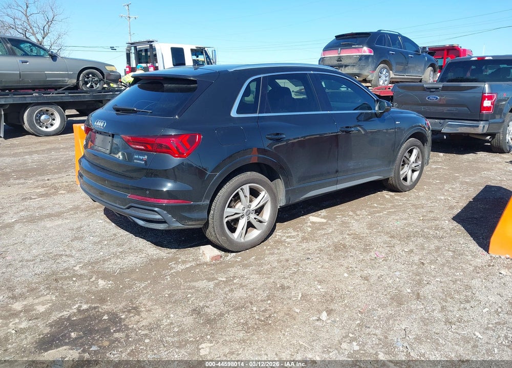 2020 AUDI Q3 PREMIUM 45 TFSI S LINE QUATTRO TIPTRONIC VIN: WA1DECF39L1103948