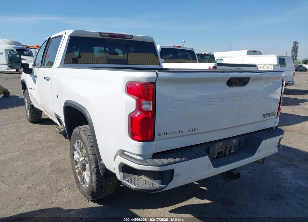 2022 CHEVROLET SILVERADO 3500HD 4WD  STANDARD BED HIGH COUNTRY VIN: 2GC4YVEY6N1210815