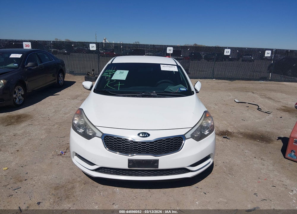 2016 KIA FORTE LX VIN: KNAFK4A60G5496670