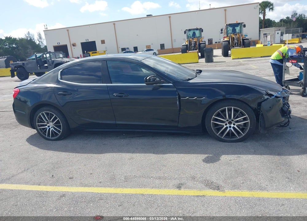 2017 MASERATI GHIBLI VIN: ZAM57XSA5H1206058