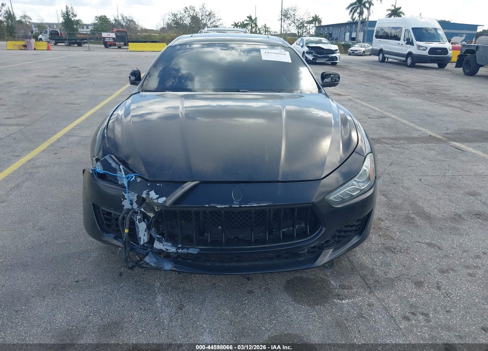 2017 MASERATI GHIBLI VIN: ZAM57XSA5H1206058