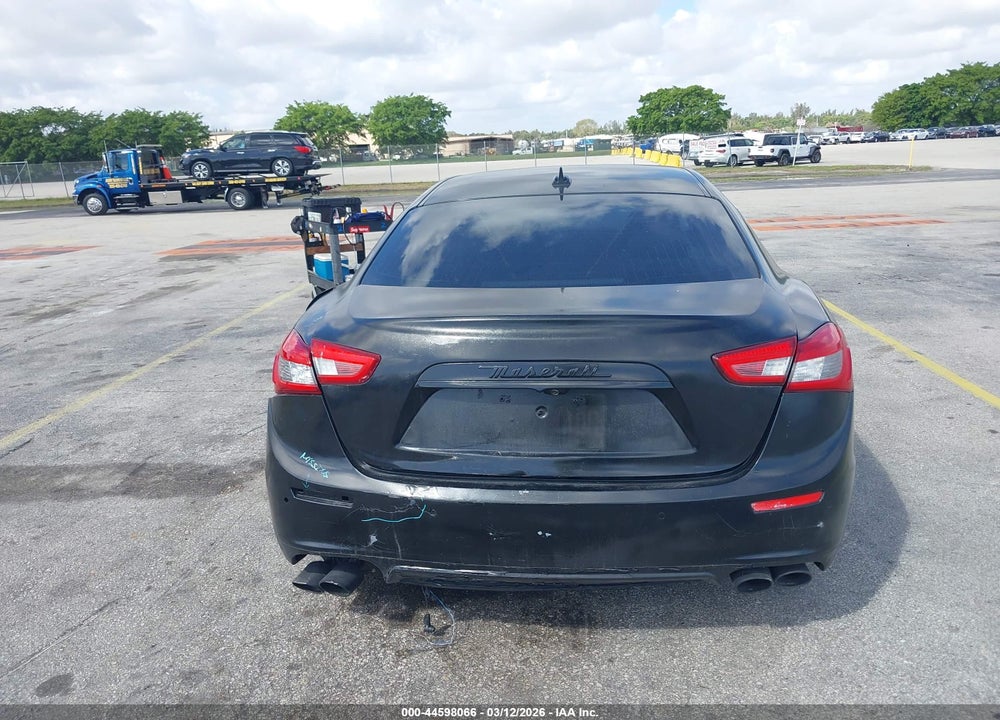 2017 MASERATI GHIBLI VIN: ZAM57XSA5H1206058