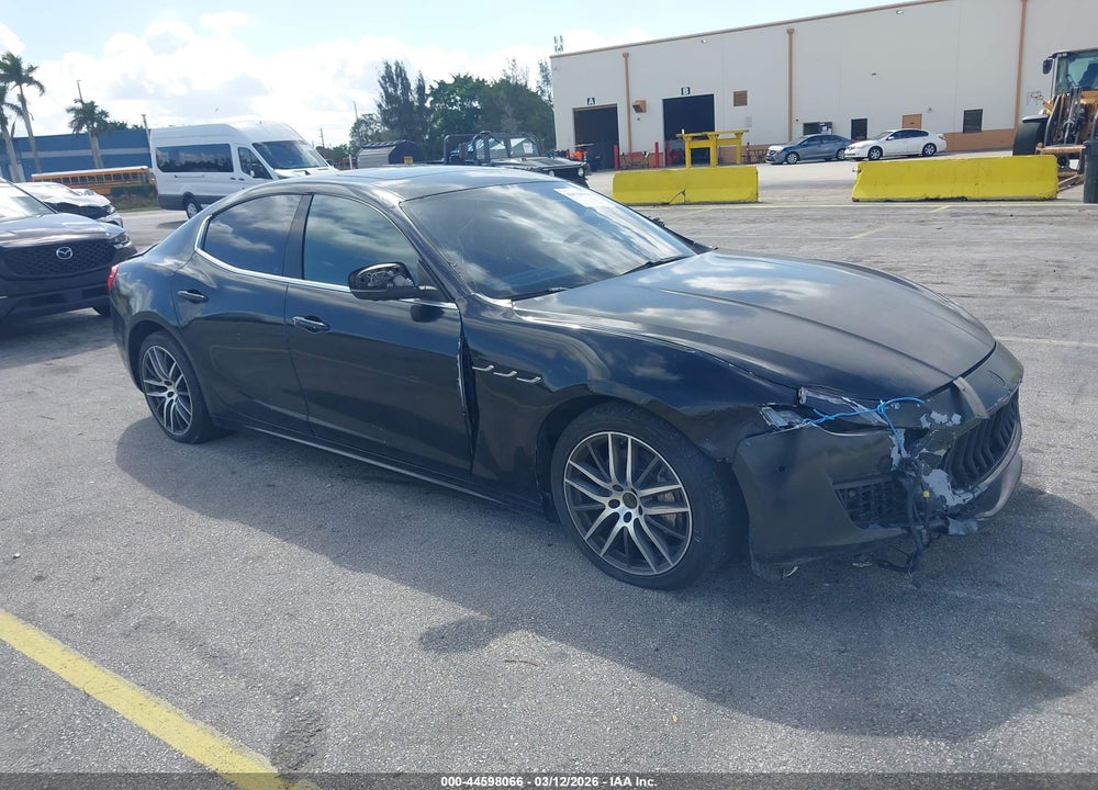 2017 MASERATI GHIBLI VIN: ZAM57XSA5H1206058