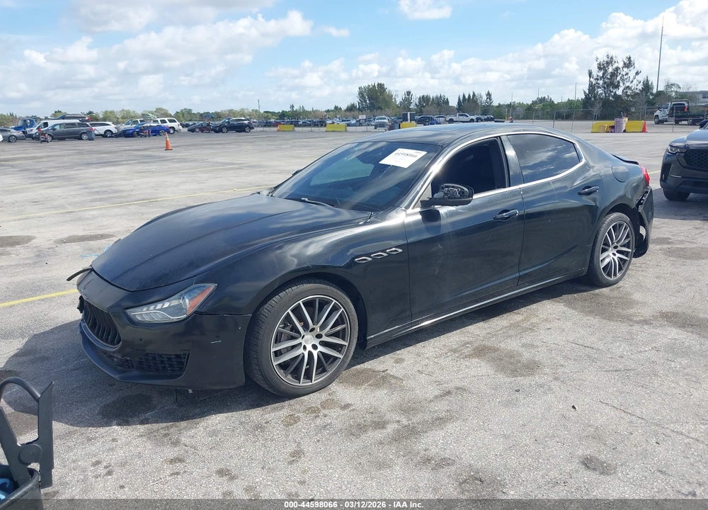2017 MASERATI GHIBLI VIN: ZAM57XSA5H1206058