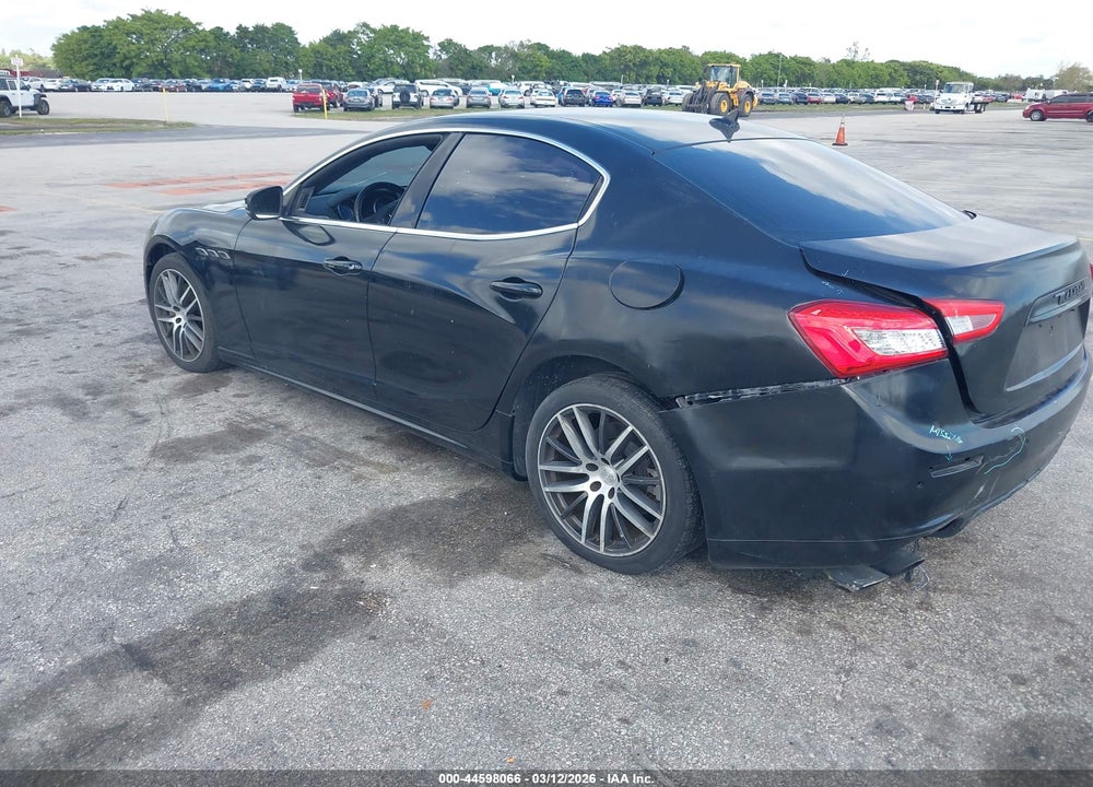2017 MASERATI GHIBLI VIN: ZAM57XSA5H1206058