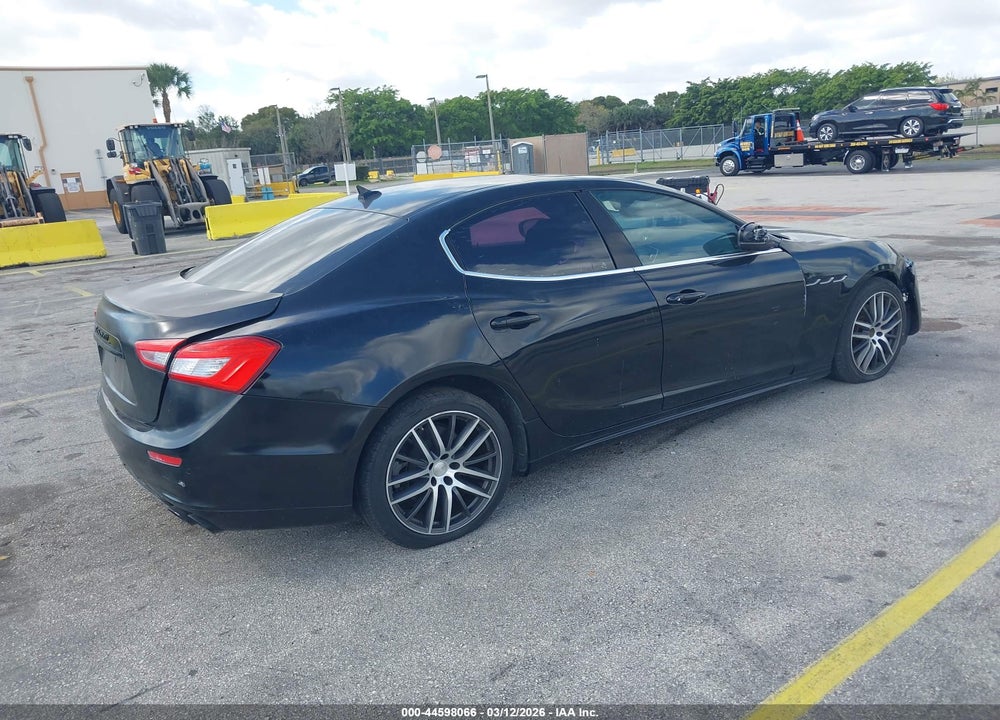 2017 MASERATI GHIBLI VIN: ZAM57XSA5H1206058