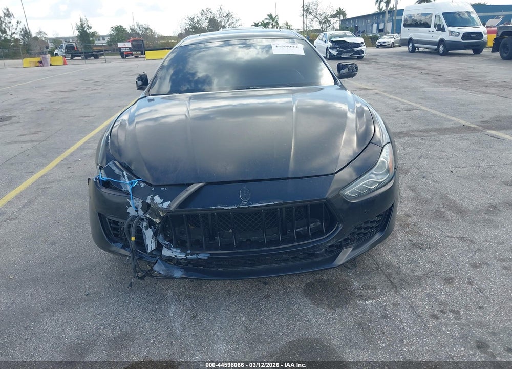 2017 MASERATI GHIBLI VIN: ZAM57XSA5H1206058