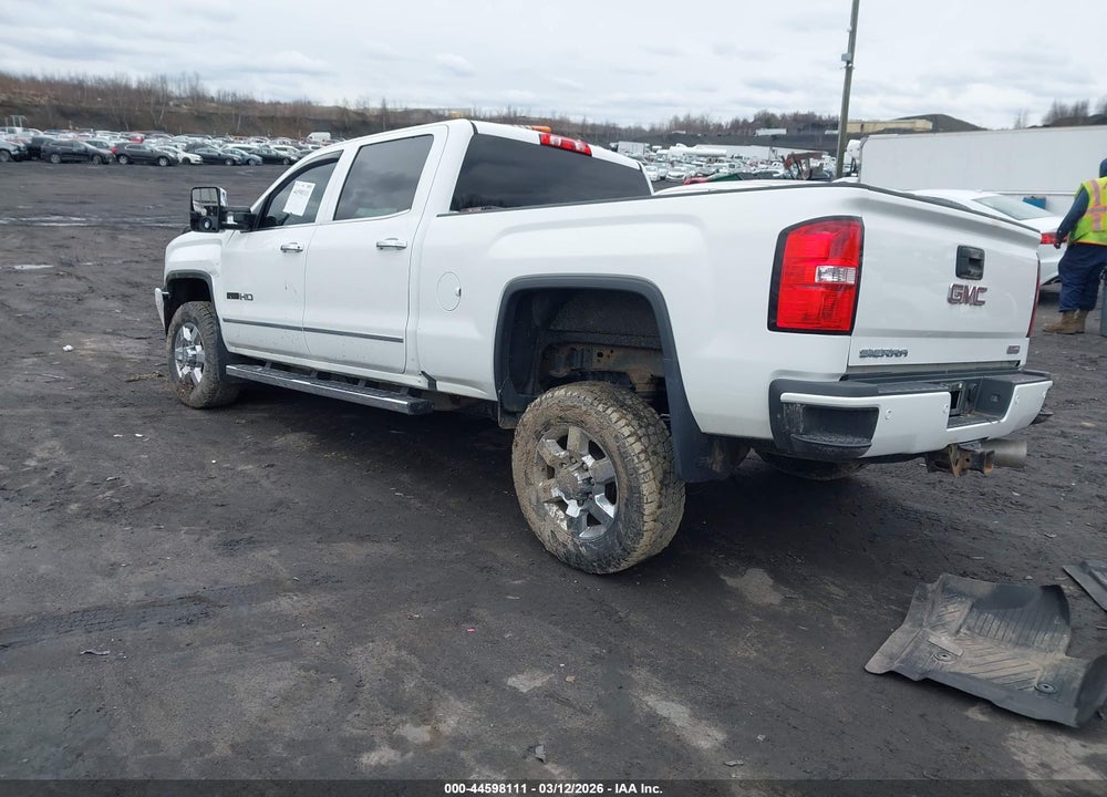 2017 GMC SIERRA 3500HD SLT VIN: 1GT42XCY3HF153972