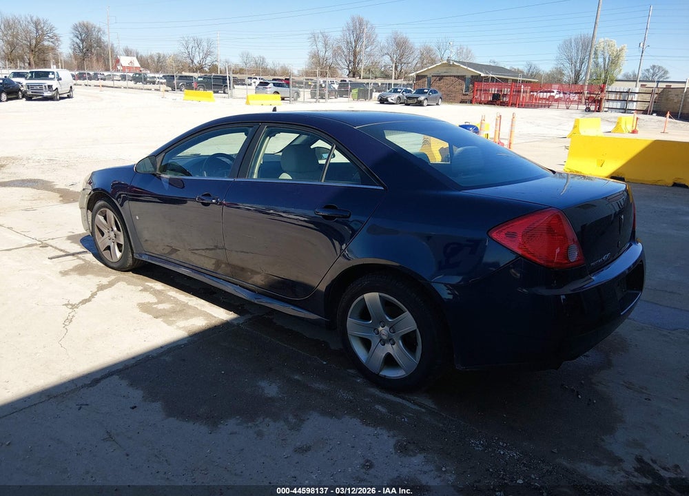2009 PONTIAC G6 NEW VALUE LEADER VIN: 1G2ZJ57B094262829