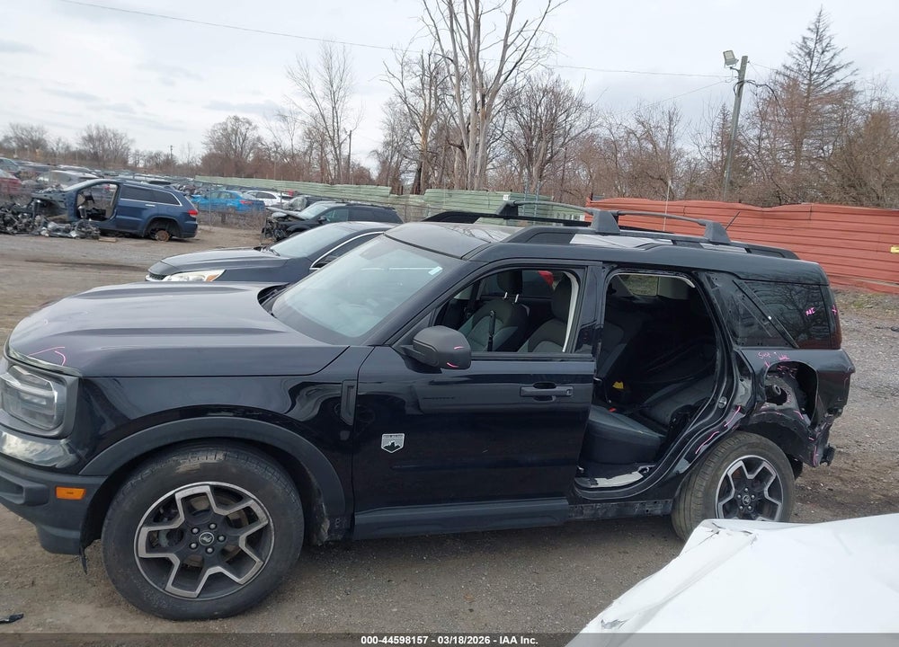 2021 FORD BRONCO SPORT BIG BEND VIN: 3FMCR9B64MRB34696