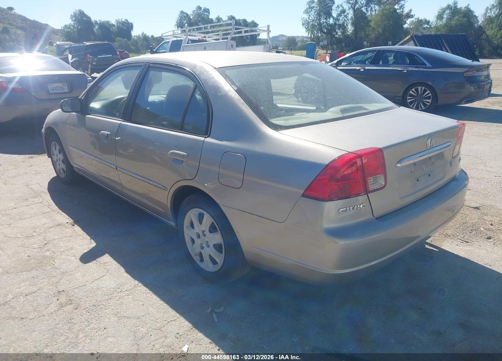 2003 HONDA CIVIC EX VIN: 2HGES267X3H594856