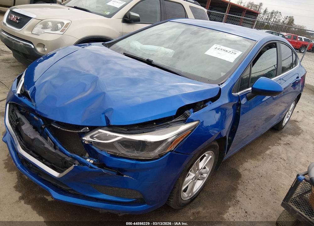 2017 CHEVROLET CRUZE LT AUTO VIN: 1G1BE5SM6H7248563