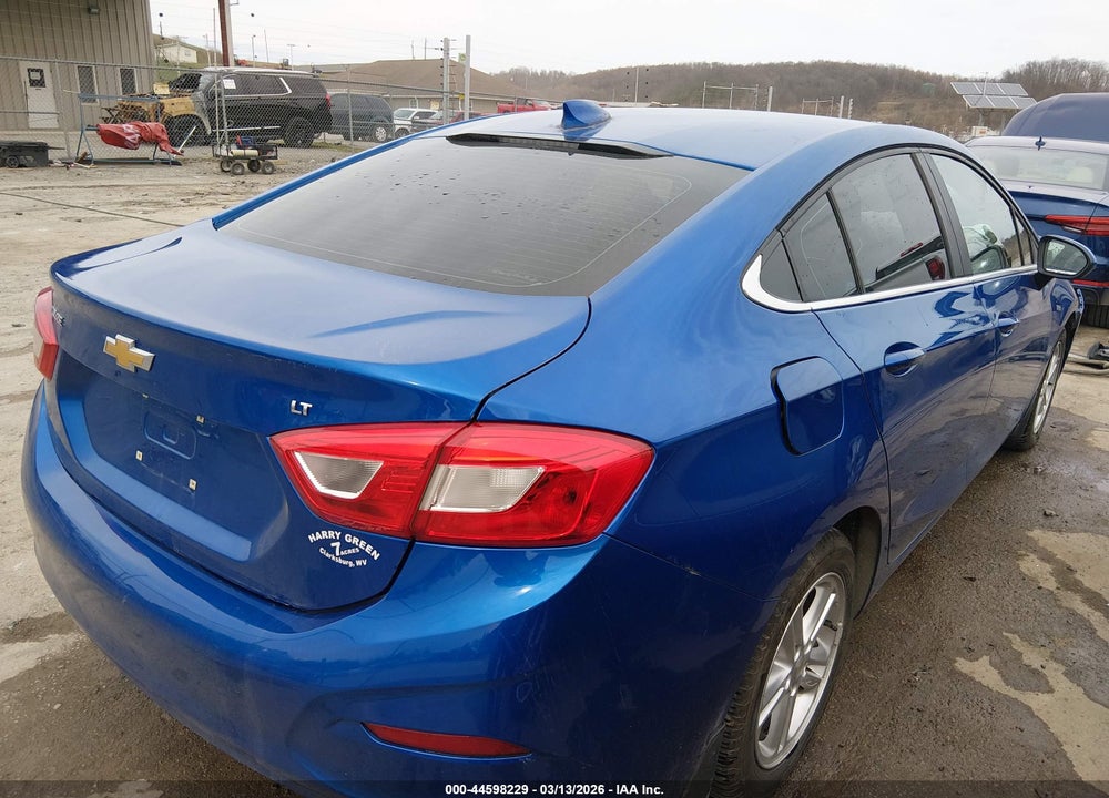 2017 CHEVROLET CRUZE LT AUTO VIN: 1G1BE5SM6H7248563