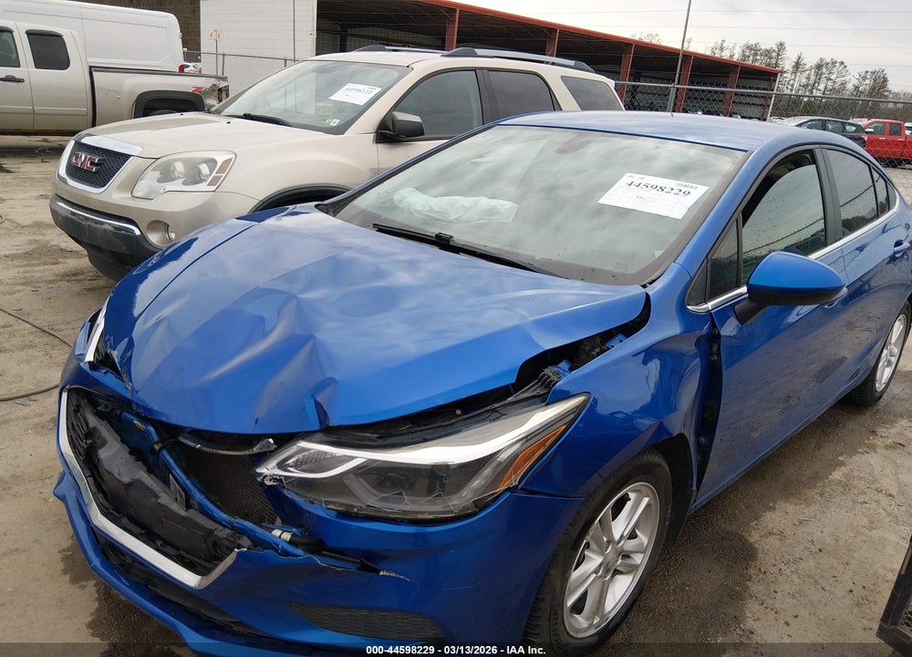 2017 CHEVROLET CRUZE LT AUTO VIN: 1G1BE5SM6H7248563
