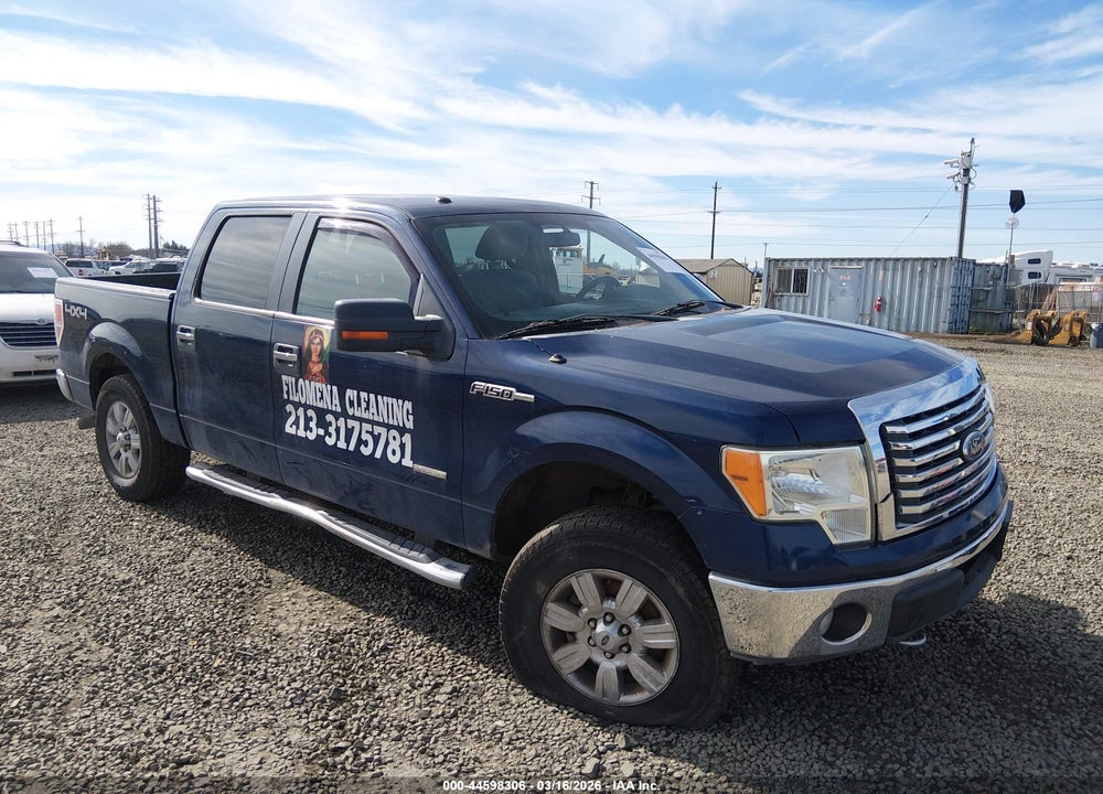 2011 FORD F-150 XLT VIN: 1FTFW1ET7BKD49570