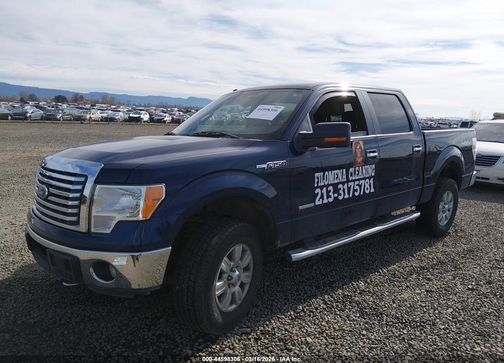 2011 FORD F-150 XLT VIN: 1FTFW1ET7BKD49570