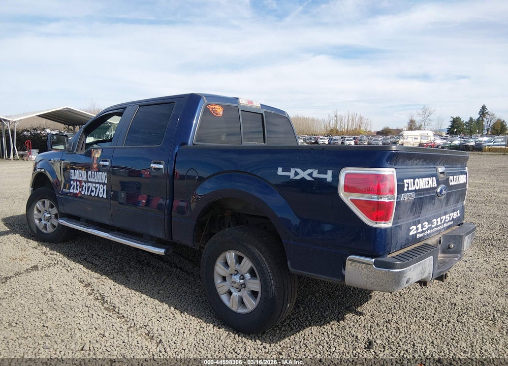 2011 FORD F-150 XLT VIN: 1FTFW1ET7BKD49570