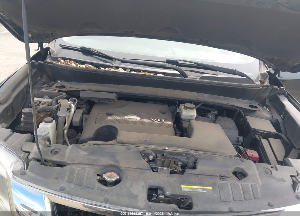 2014 NISSAN PATHFINDER PLATINUM VIN: 5N1AR2MM1EC609196