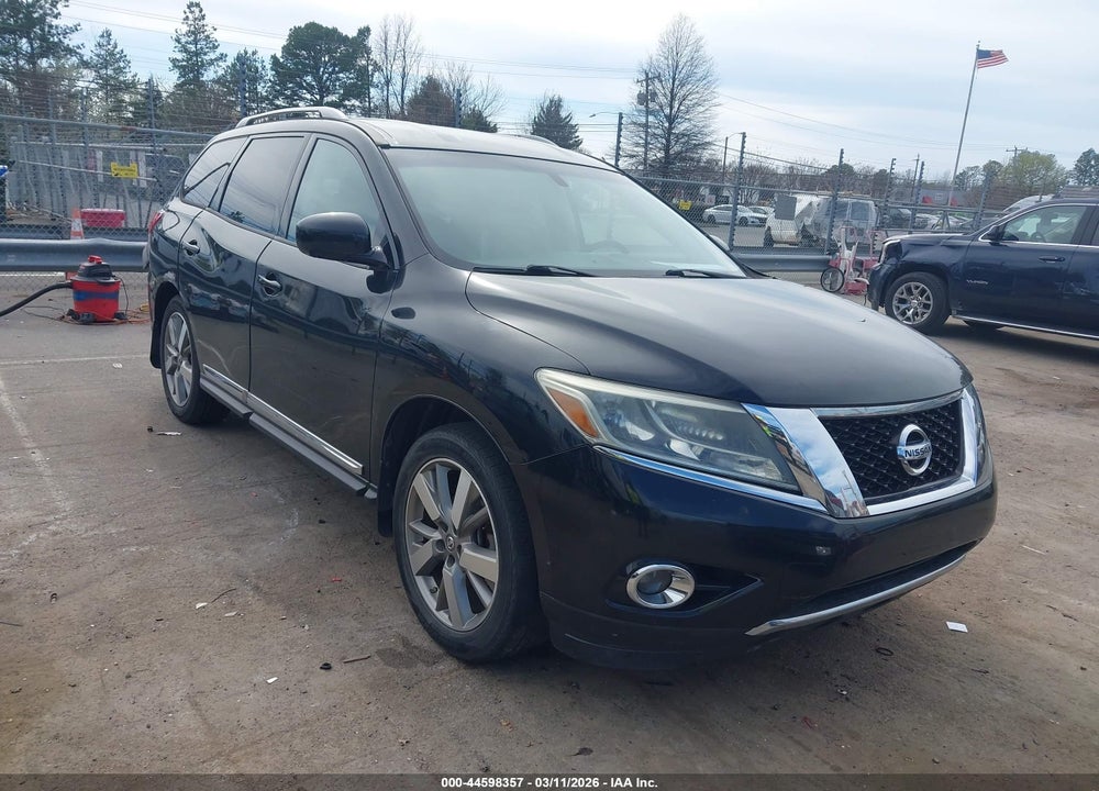 2014 NISSAN PATHFINDER PLATINUM VIN: 5N1AR2MM1EC609196