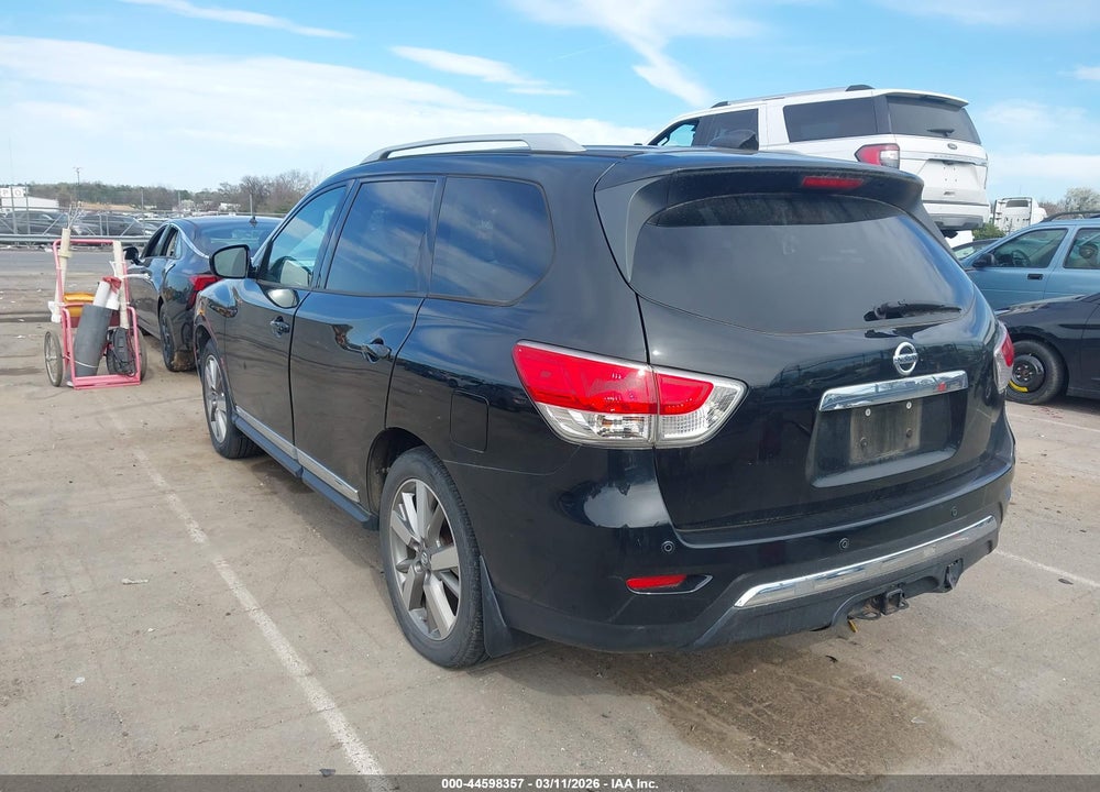 2014 NISSAN PATHFINDER PLATINUM VIN: 5N1AR2MM1EC609196