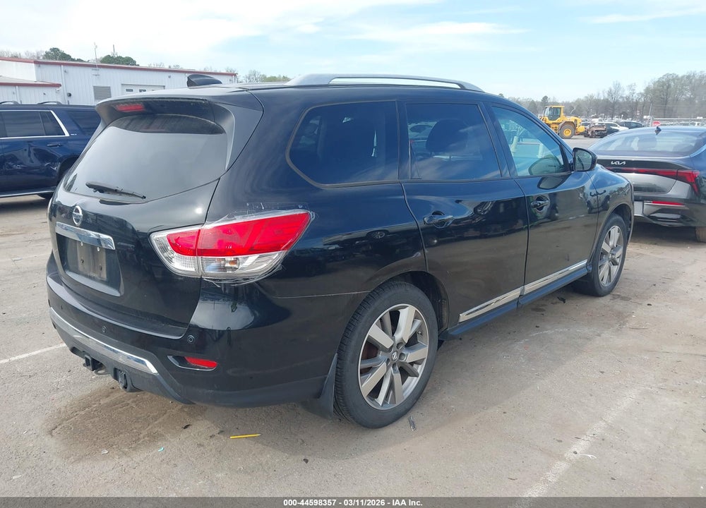 2014 NISSAN PATHFINDER PLATINUM VIN: 5N1AR2MM1EC609196