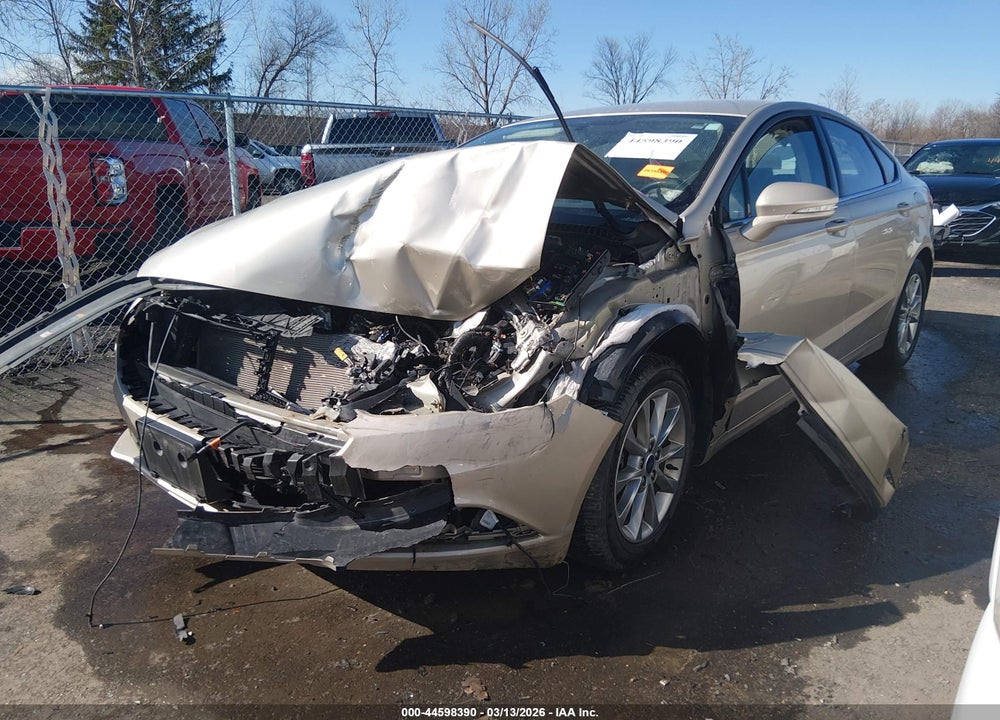 2017 FORD FUSION SE VIN: 3FA6P0HD8HR140506