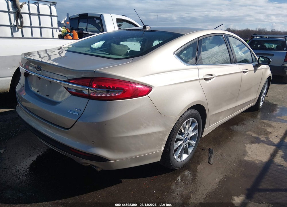 2017 FORD FUSION SE VIN: 3FA6P0HD8HR140506
