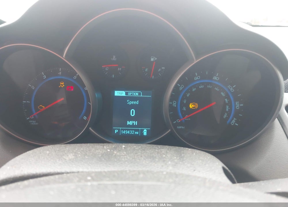 2016 CHEVROLET CRUZE LIMITED 1LT AUTO VIN: 1G1PE5SB9G7102371