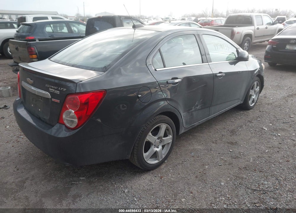 2016 CHEVROLET SONIC LTZ AUTO VIN: 1G1JE5SB9G4157216