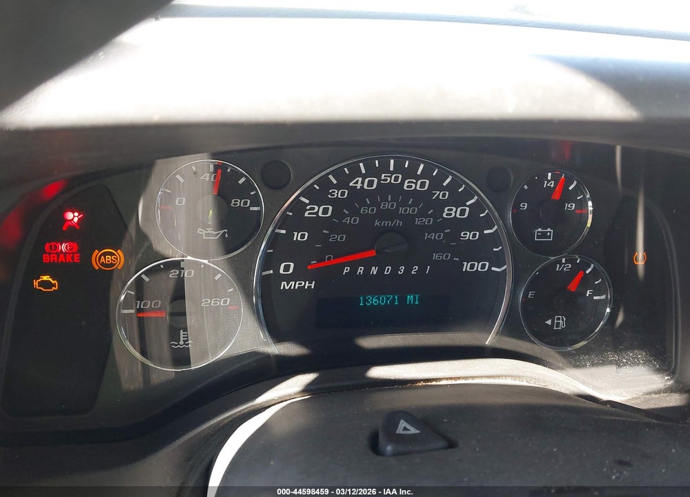 2009 CHEVROLET EXPRESS 2500 WORK VAN VIN: 1GCGG25C391138146