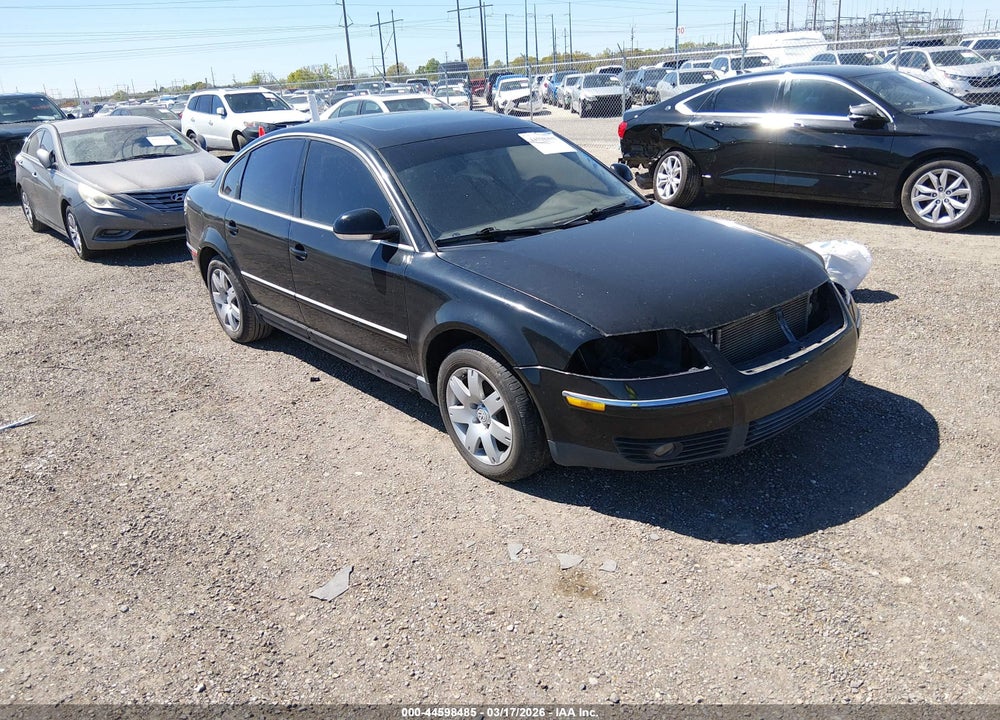 2005 VOLKSWAGEN PASSAT GLS TDI VIN: WVWAE63B65P012352