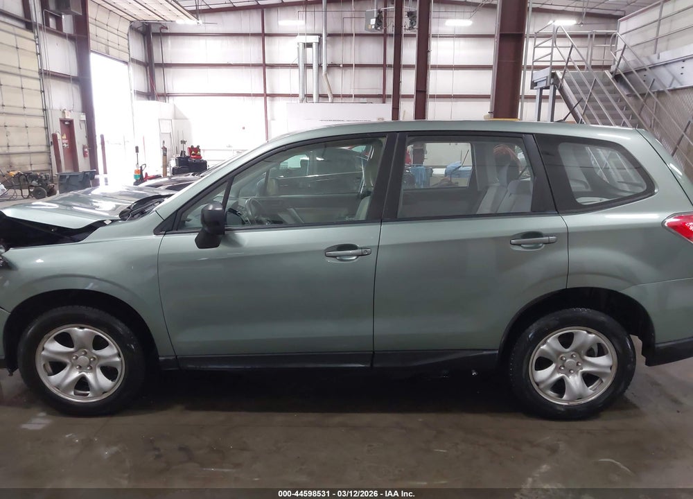 2015 SUBARU FORESTER 2.5I VIN: JF2SJAAC8FH474827