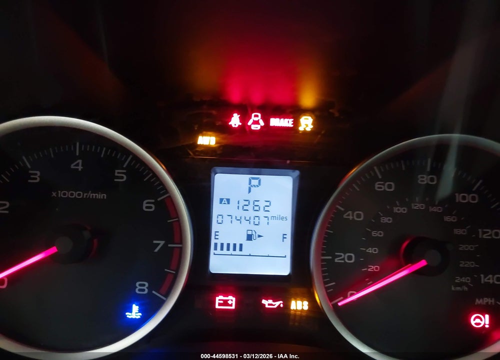 2015 SUBARU FORESTER 2.5I VIN: JF2SJAAC8FH474827