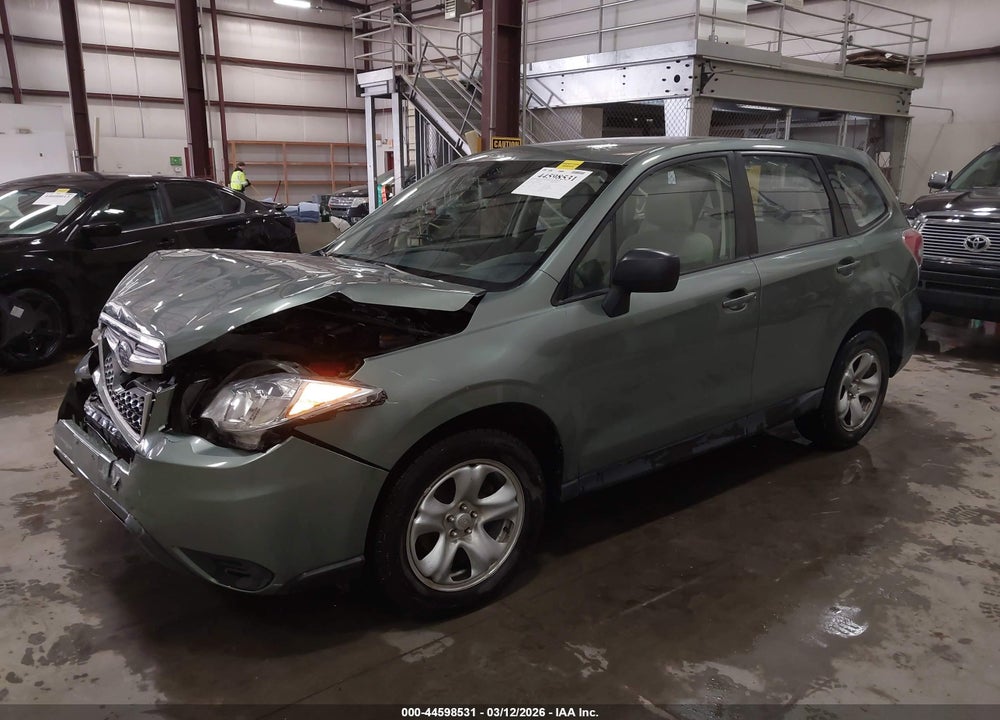 2015 SUBARU FORESTER 2.5I VIN: JF2SJAAC8FH474827