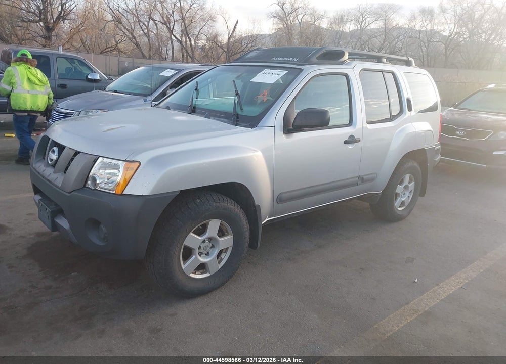 2005 NISSAN XTERRA S VIN: 5N1AN08W85C618960