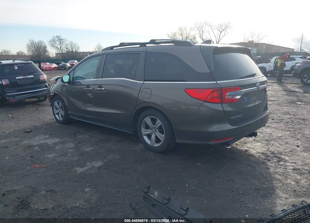 2020 HONDA ODYSSEY EX-L/EX-L W/NAVI   RES VIN: 5FNRL6H70LB036621