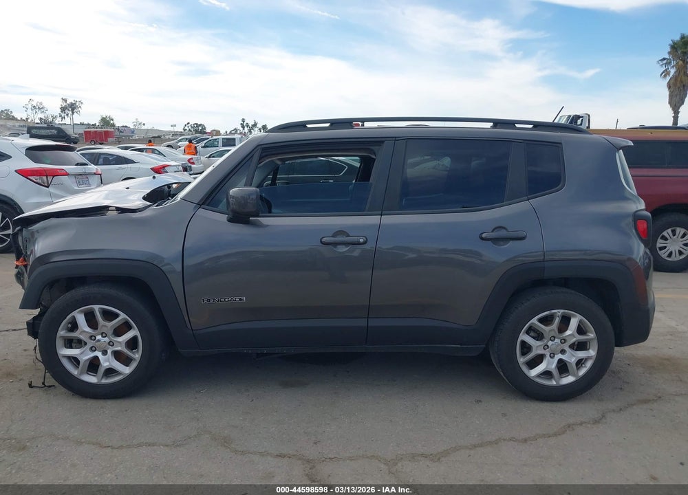 2017 JEEP RENEGADE LATITUDE FWD VIN: ZACCJABB7HPG52344