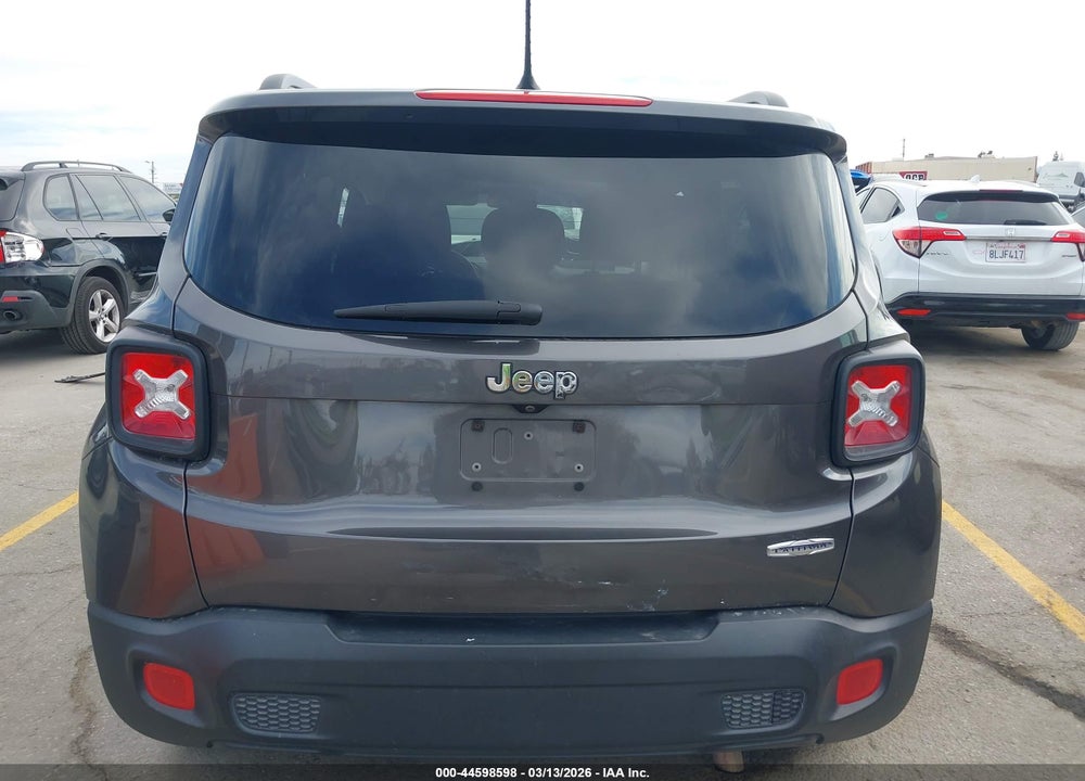 2017 JEEP RENEGADE LATITUDE FWD VIN: ZACCJABB7HPG52344