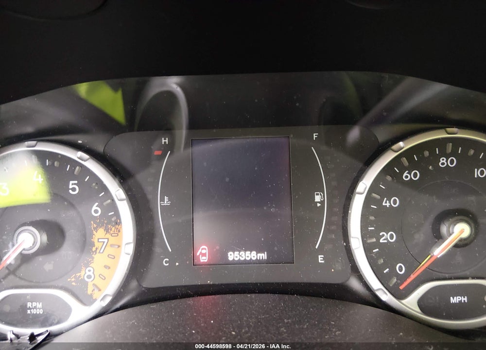 2017 JEEP RENEGADE LATITUDE FWD VIN: ZACCJABB7HPG52344