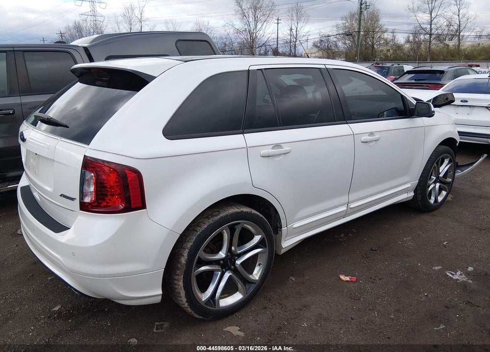 2013 FORD EDGE SPORT VIN: 2FMDK3AK0DBC16847